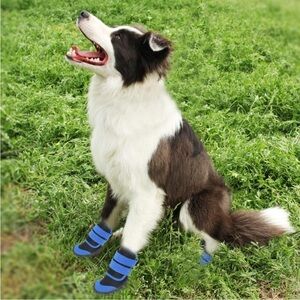 URBEST Dog Shoes XL Nonslip Rubber Sole for Snow Winter Outdoor Booties Pet Paw